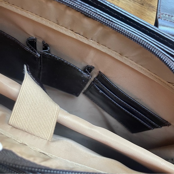 Franklin Covey Laptop Organizer Briefcase Shoulder Bag Tote - Picture 9 of 14